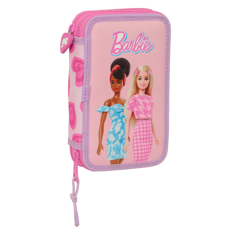 Imagen 1 de Plumier Love Barbie 28Pzs Doble