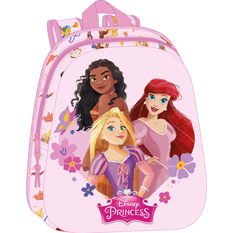 Imagen 1 de Mochila 3D Princesas Disney 33Cm