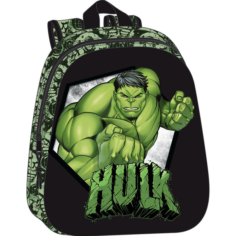 Imagen 1 de Mochila 3D Hulk Marvel 33Cm