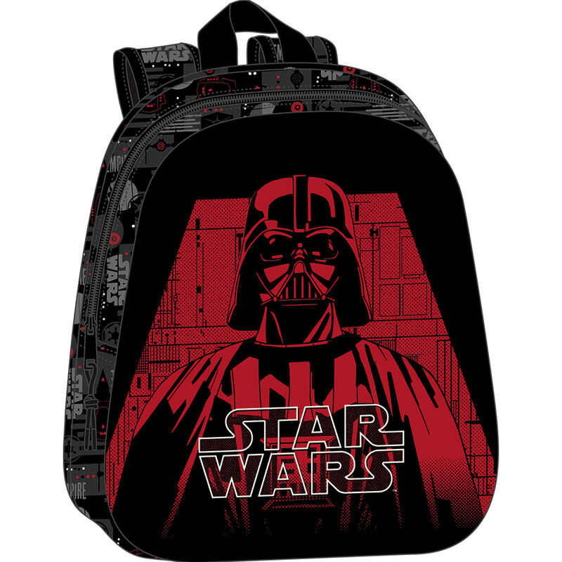 Imagen 1 de Mochila 3D Darth Vader Star Wars 33Cm