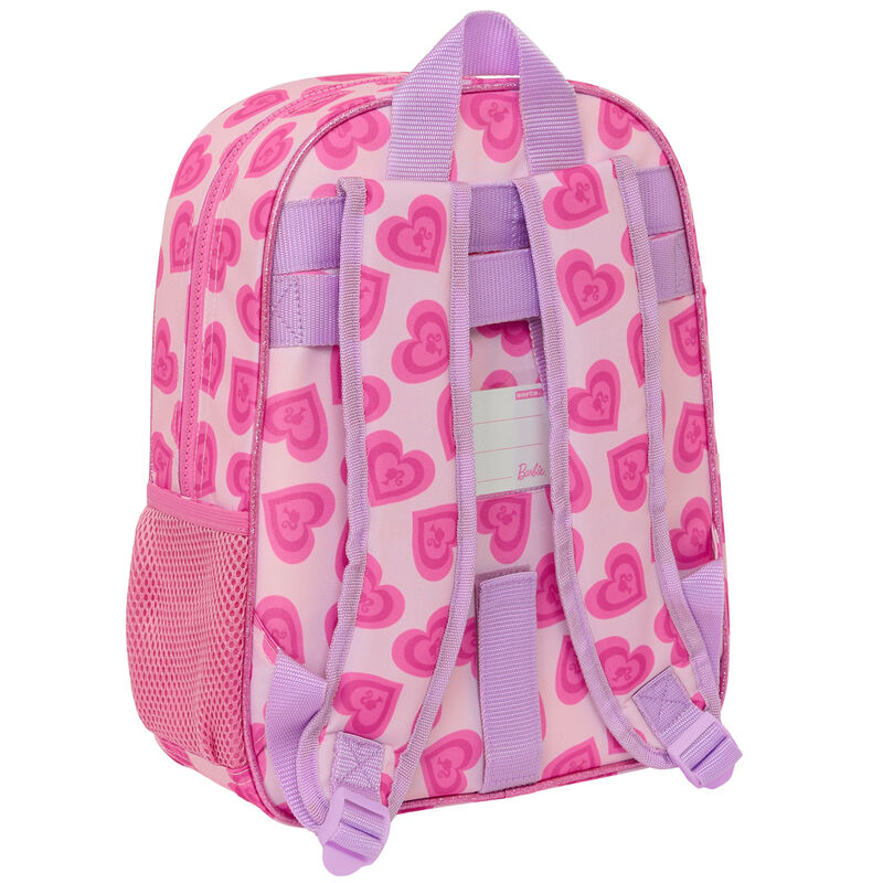 Imagen 2 de Mochila Love Barbie 34Cm Adaptable