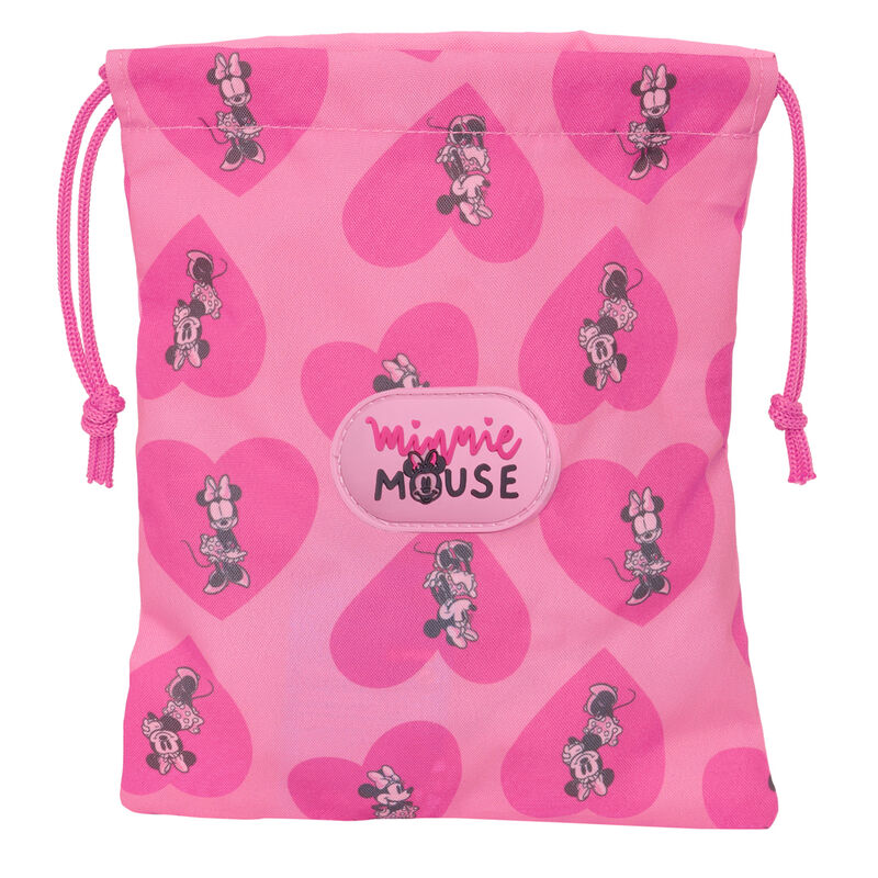 Imagen 2 de Saco Merienda Loving Minnie Disney 25Cm