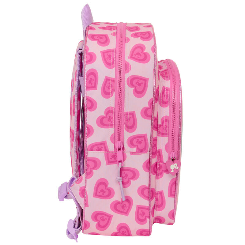 Imagen 3 de Mochila Love Barbie 34Cm Adaptable