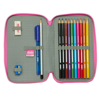 Imagen de Plumier Love Barbie 28Pzs Doble parte de nuestra colección en Espadas y más, sitio oficial.