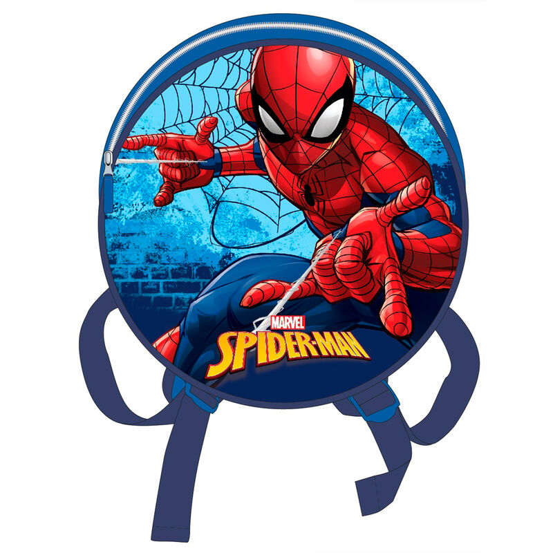 Imagen 1 de Mochila Redonda Spiderman Marvel 27Cm