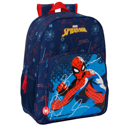 Imagen 1 de Mochila Neon Spiderman Marvel 42Cm Adaptable