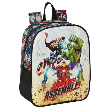 Imagen 1 de Mochila Forever Los Vengadores Avengers Marvel 27Cm Adaptable