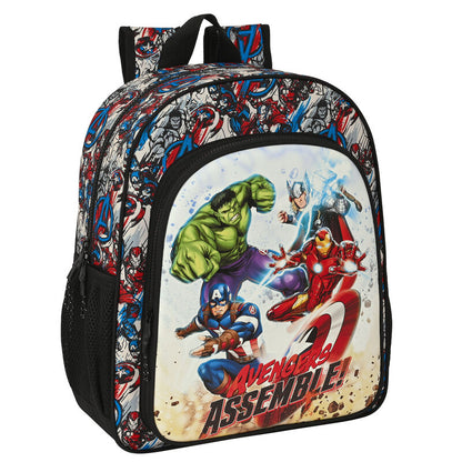 Imagen 1 de Mochila Forever Los Vengadores Avengers Marvel 38Cm Adaptable