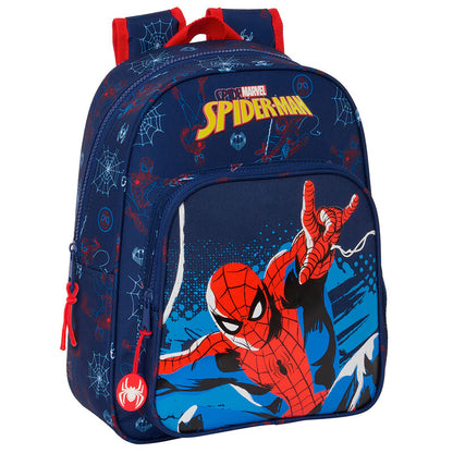 Imagen 1 de Mochila Neon Spiderman Marvel 33Cm Adaptable