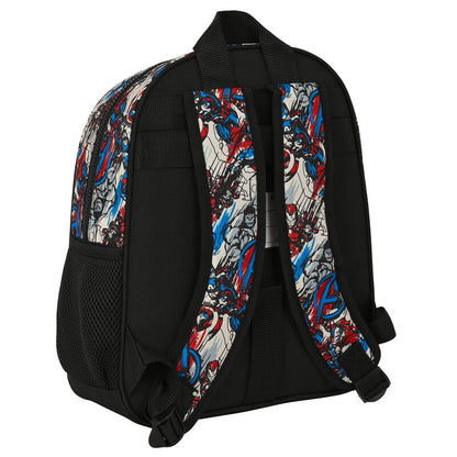 Imagen 2 de Mochila Forever Los Vengadores Avengers Marvel 33Cm Adaptable