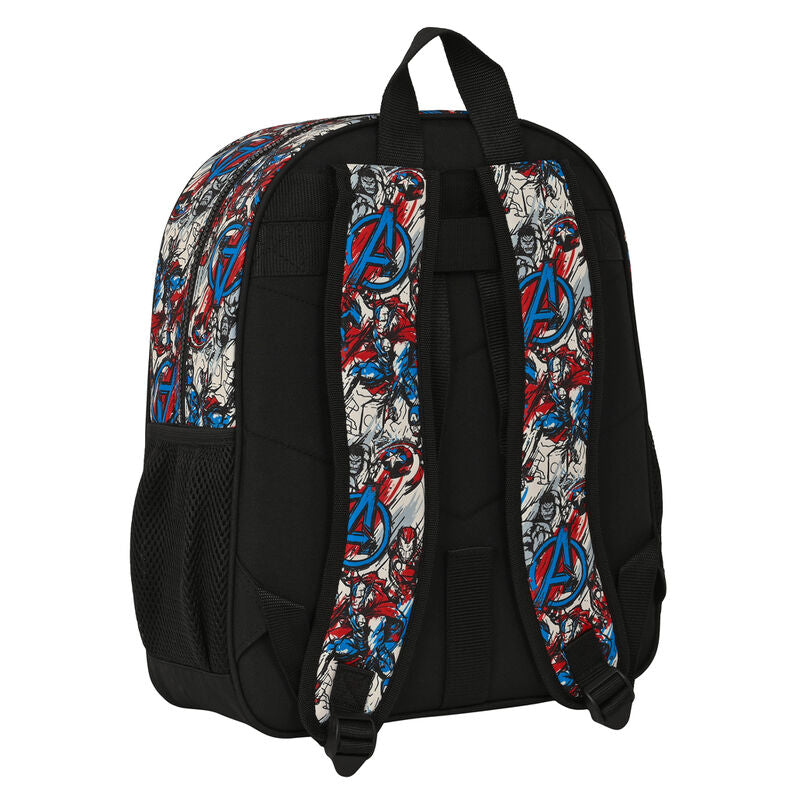 Imagen 2 de Mochila Forever Los Vengadores Avengers Marvel 38Cm Adaptable