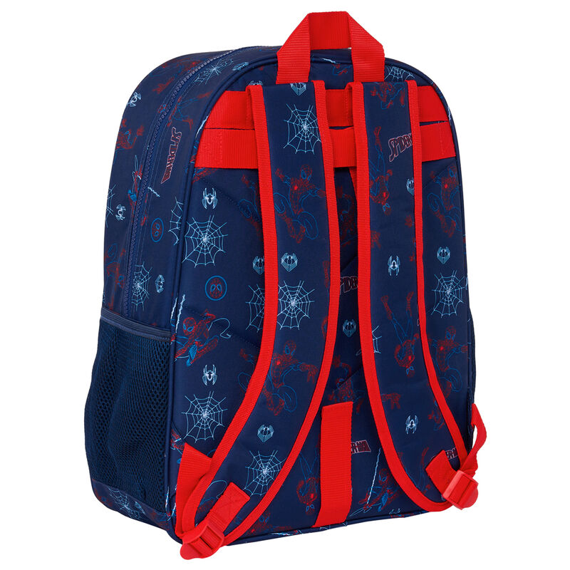 Imagen 2 de Mochila Neon Spiderman Marvel 42Cm Adaptable