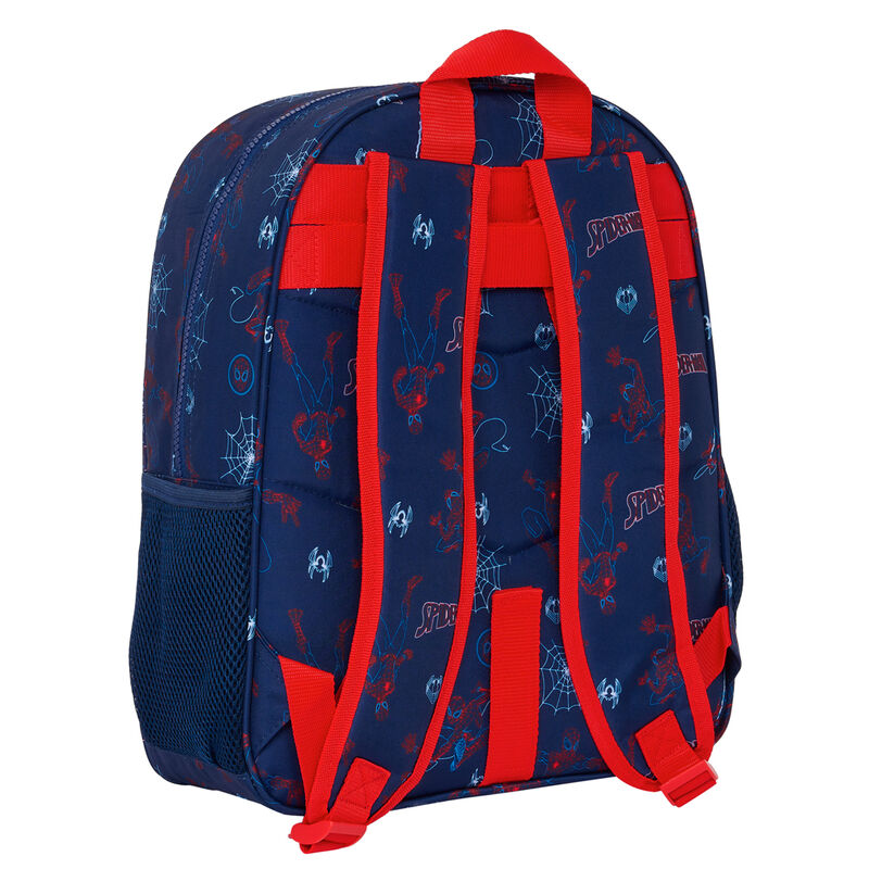 Imagen 2 de Mochila Neon Spiderman Marvel 38Cm Adaptable