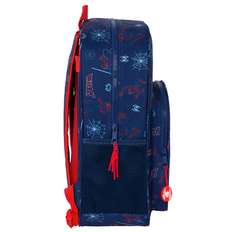 Imagen 3 de Mochila Neon Spiderman Marvel 42Cm Adaptable