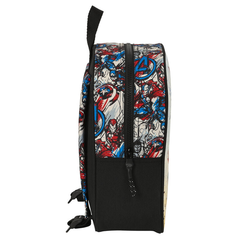 Imagen 3 de Mochila Forever Los Vengadores Avengers Marvel 27Cm Adaptable