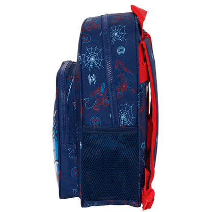 Imagen 3 de Mochila Neon Spiderman Marvel 33Cm Adaptable