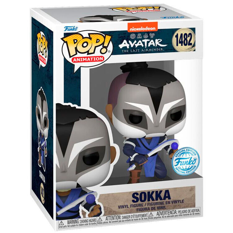 Imagen 2 de Figura Pop Avatar The Last Airbender Sokka Exclusive