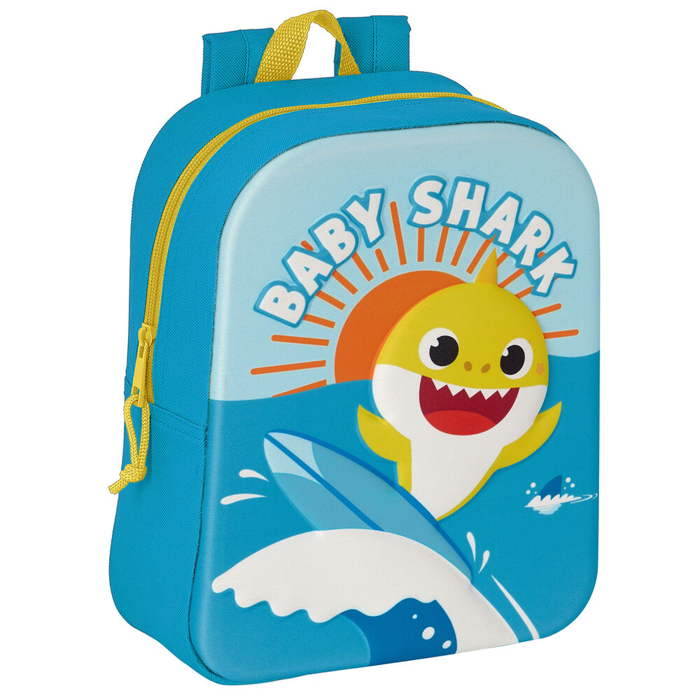 Imagen 1 de Mochila 3D Baby Shark 33Cm 2