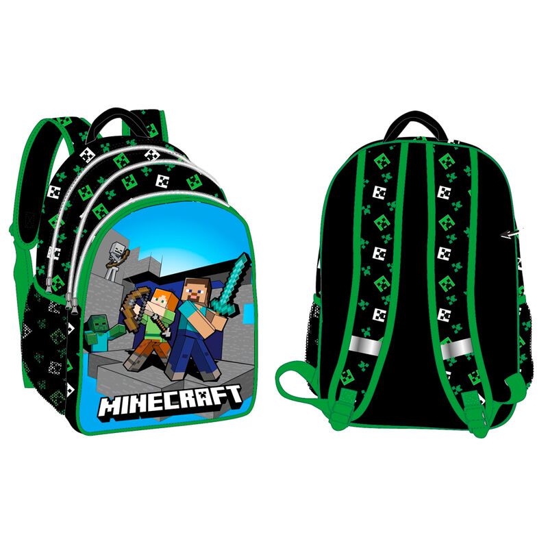 Imagen 2 de Mochila Minecraft 42Cm