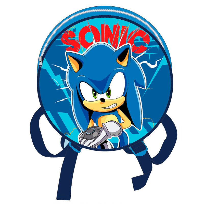 Imagen 1 de Mochila Redonda Sonic The Hedgehog 27Cm