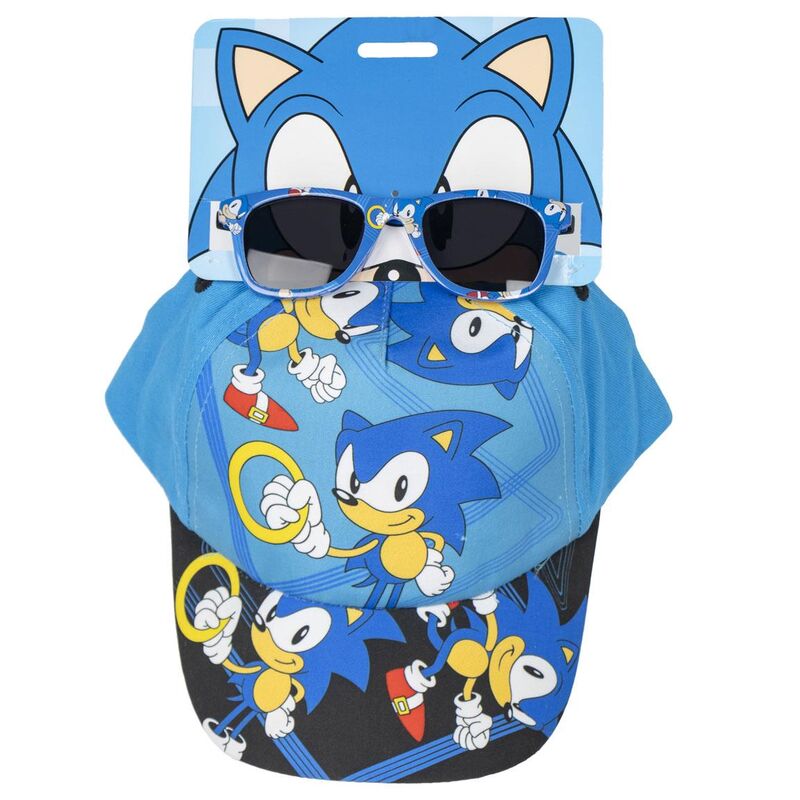 Imagen de Set gorra + gafas sol Sonic the Hedgehog Facilitada por Espadas y más