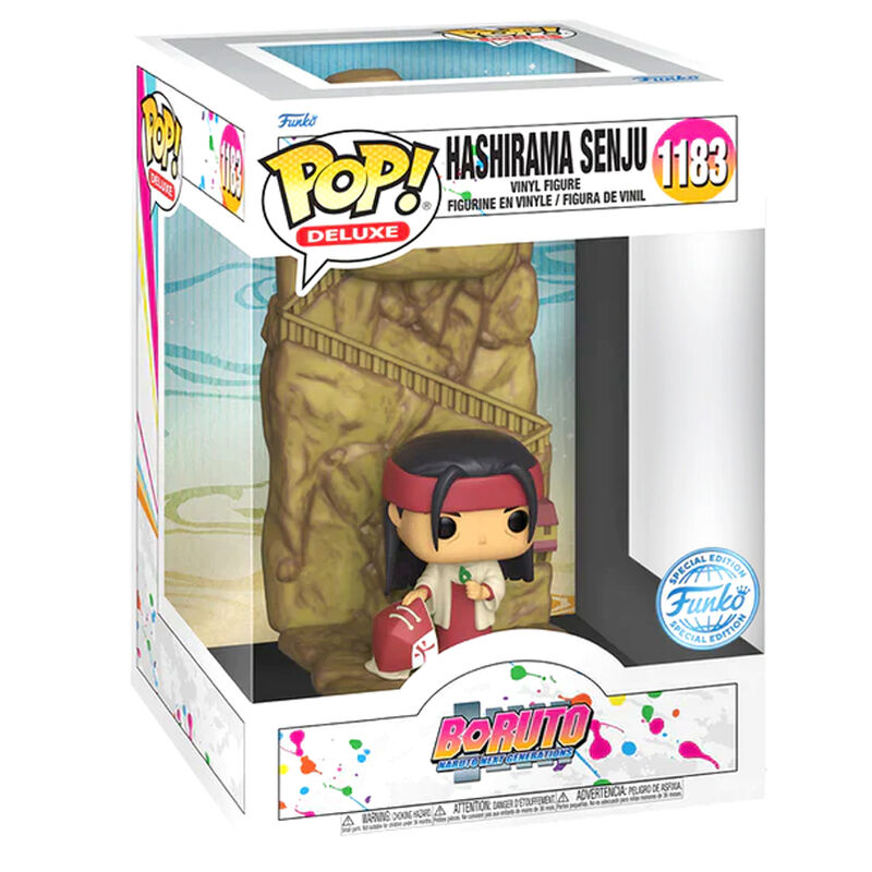 Imagen de Figura Pop Deluxe Boruto Hashirama Senju Exclusive parte de nuestra colección en Espadas y más, sitio oficial.