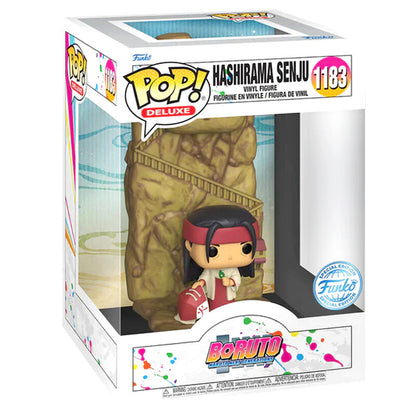 Imagen de Figura Pop Deluxe Boruto Hashirama Senju Exclusive parte de nuestra colección en Espadas y más, sitio oficial.