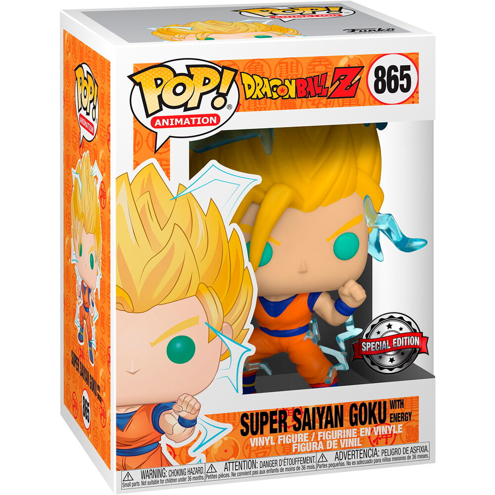 Imagen 2 de Figura Pop Dragon Ball Z Super Saiyan Goku Exclusive