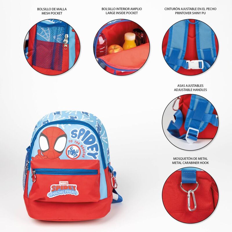 Imagen 5 de Mochila Spidey Marvel 27Cm