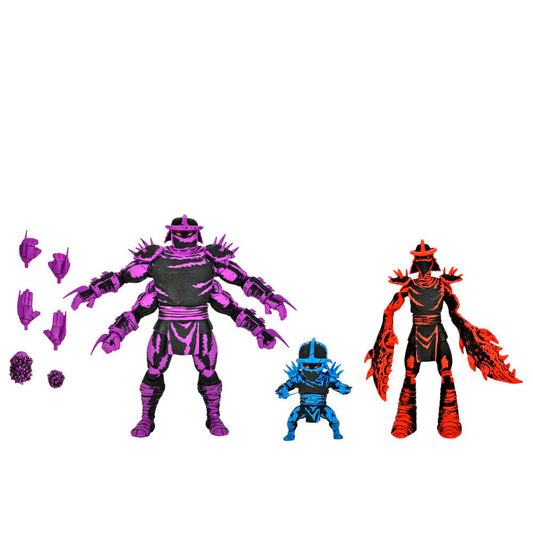 Imagen 1 - Blister Figuras Shredder Clones Mirage Comics Teenage Mutant Las Tortugas Ninja 18Cm