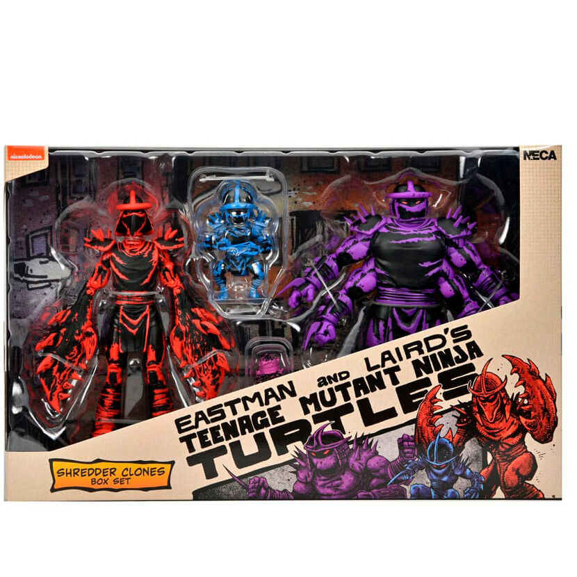 Imagen 2 - Blister Figuras Shredder Clones Mirage Comics Teenage Mutant Las Tortugas Ninja 18Cm