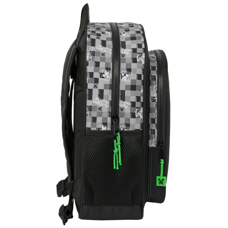 Imagen 2 - Mochila Minecraft 38Cm Adaptable