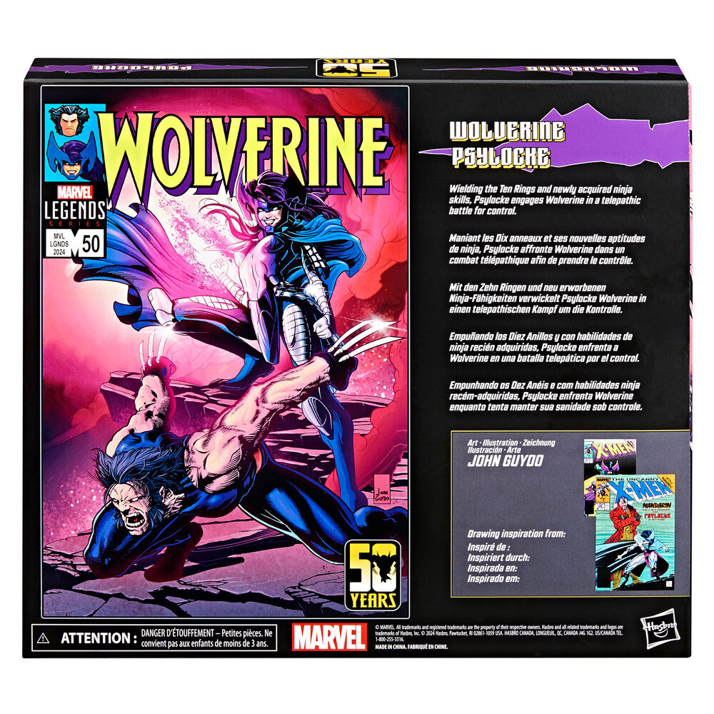 Imagen 12 de Blister Figuras Wolverine Legends Series Marvel 15Cm