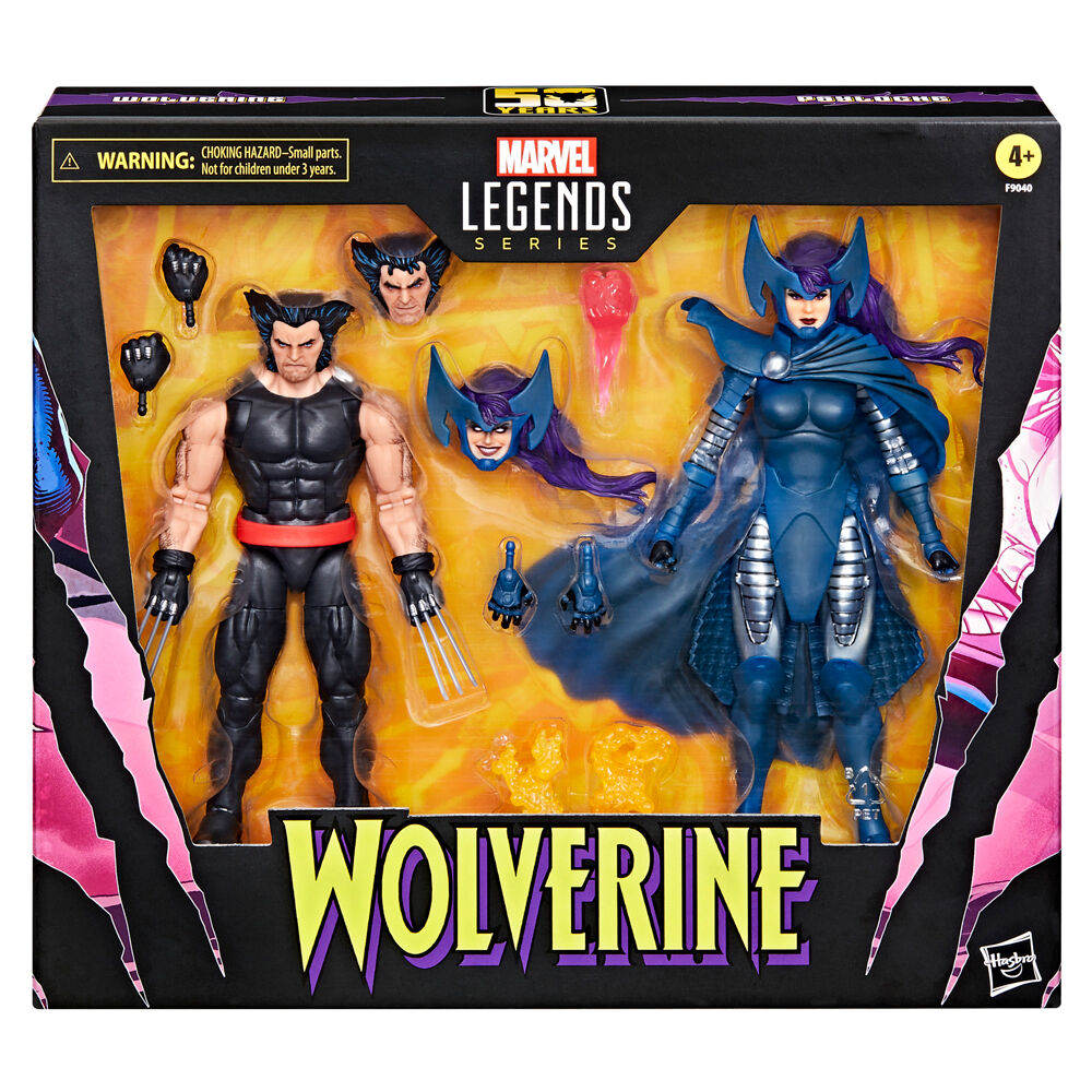 Imagen 1 de Blister Figuras Wolverine Legends Series Marvel 15Cm