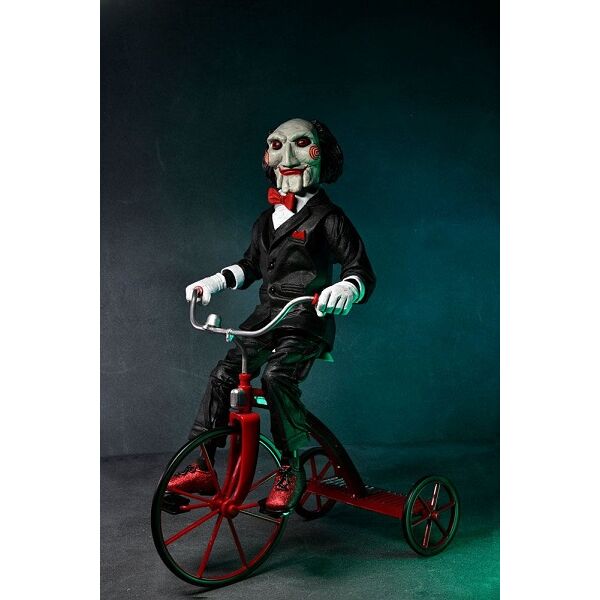 Imagen 2 de Figura Billy The Puppet Triciclo Saw Con Sonido 33Cm