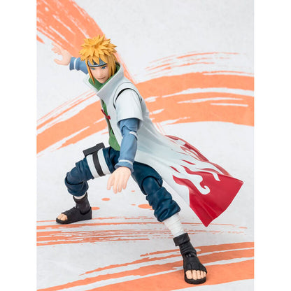 Imagen de Figura Sh Figuarts Minato Namikaze Narutop99 Naruto Shippuden 16Cm parte de nuestra colección en Espadas y más, sitio oficial.