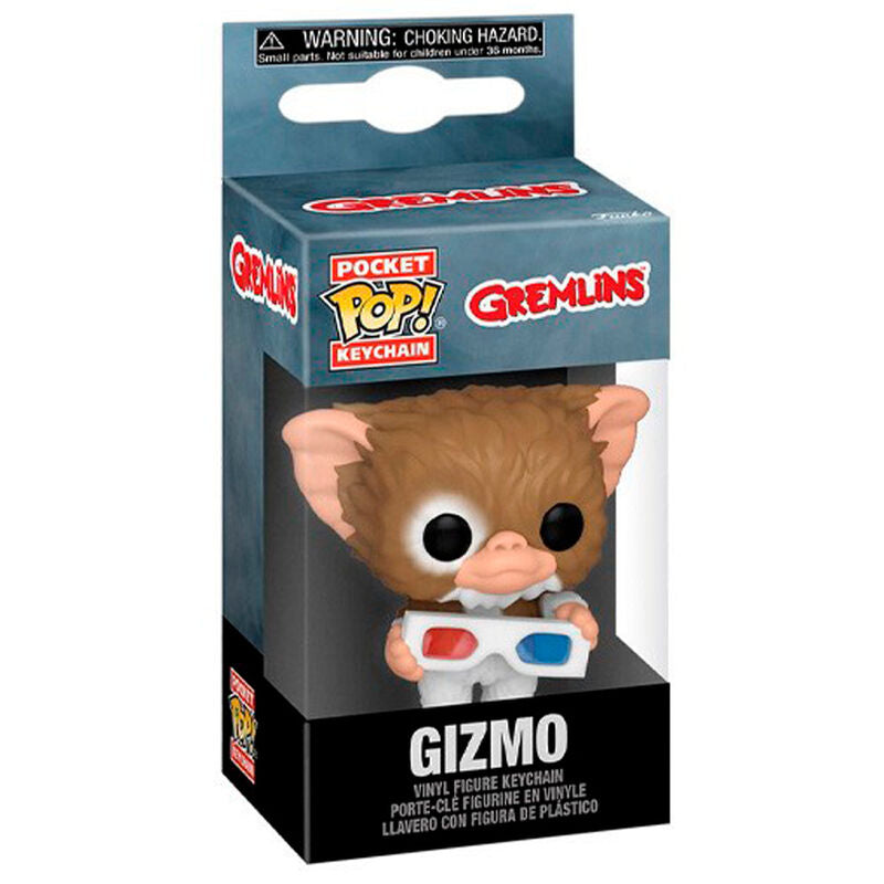 Imagen 2 de Llavero Pocket Gremlins Gizmo With 3D Glasses