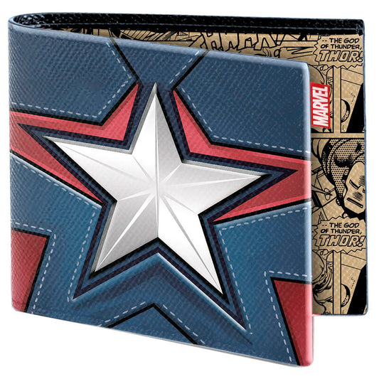 Imagen 1 de Cartera Courage Capitan America Marvel