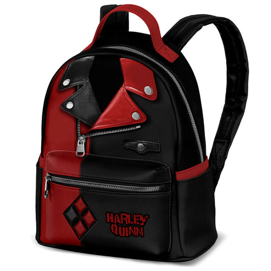 Imagen 1 de Mochila Jacket Harley Quinn Dc Comics 29Cm