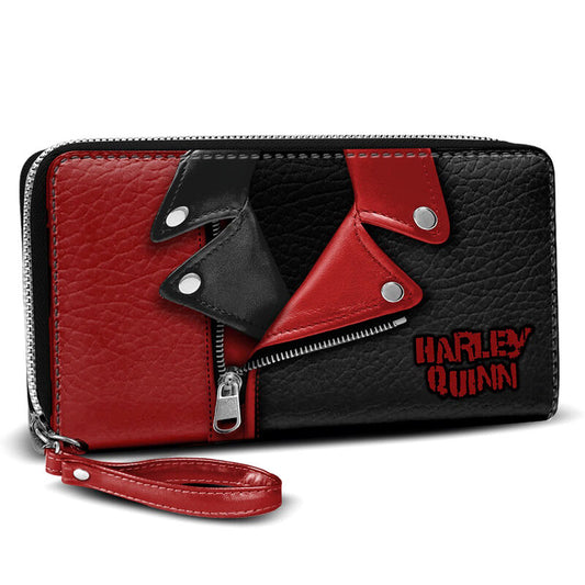 Imagen 1 de Cartera Jacket Harley Quinn Dc Comics