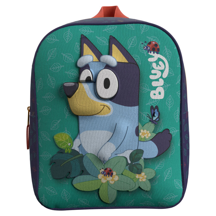 Imagen 1 de Mochila 3D Leaves Bluey 30Cm