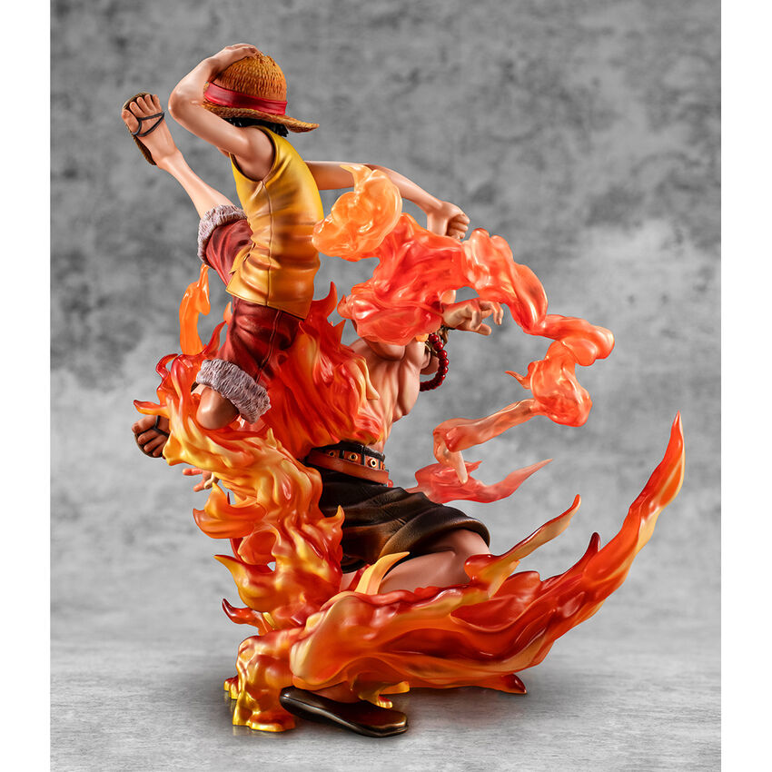 Imagen 3 - Figura Luffy & Portgas Bond Between Brothers One Piece 24,5Cm