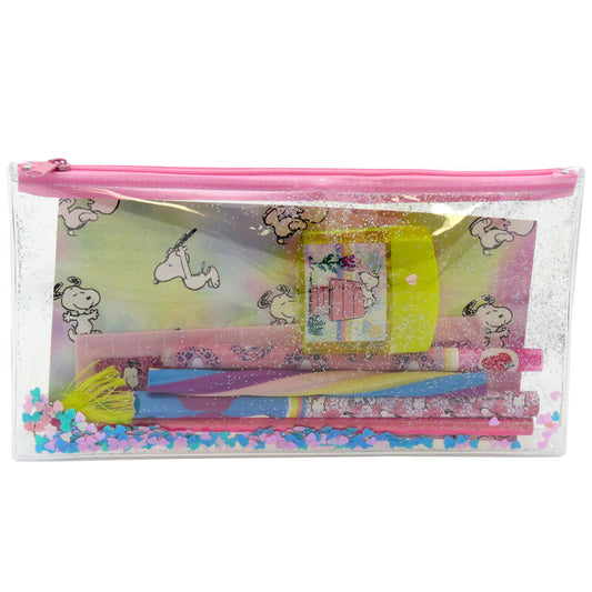 Imagen 1 de Set Papeleria + Portatodo Snoopy