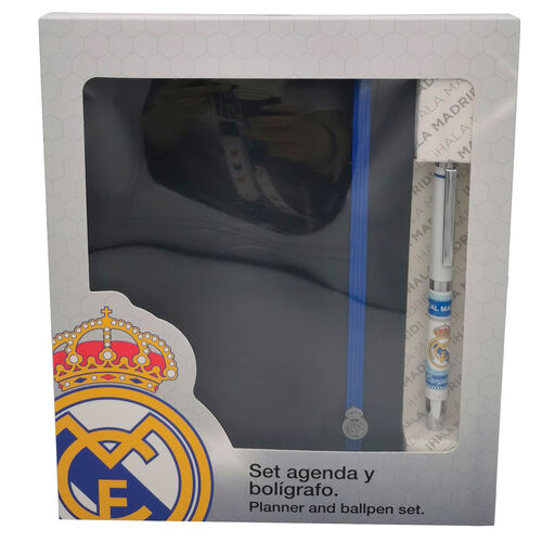 Imagen 1 de Set Agenda + Boligrafo Real Madrid