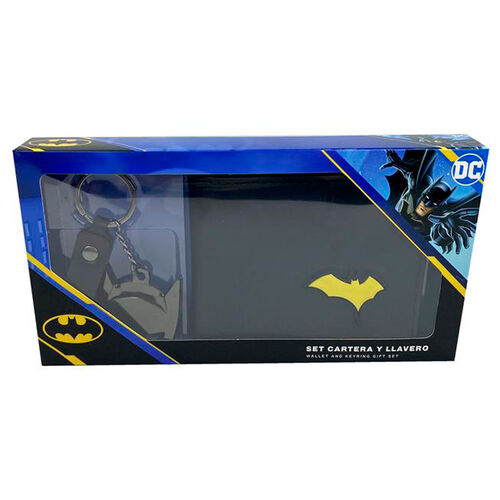 Imagen 1 de Set Cartera + Llavero Batman Dc Comics