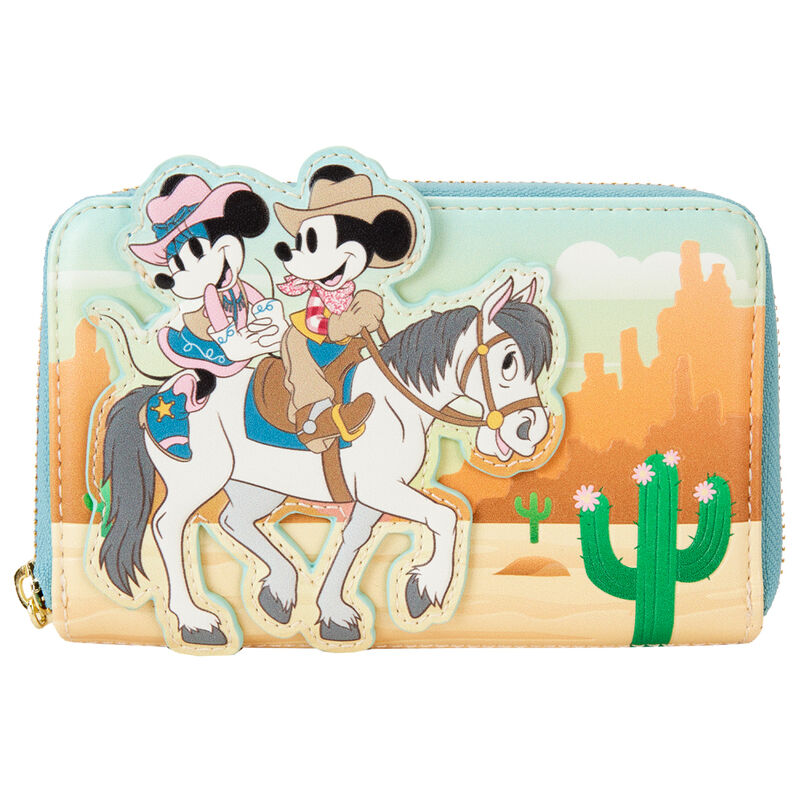 Imagen 1 de Cartera Western Mickey &#38; Minnie Disney Loungefly