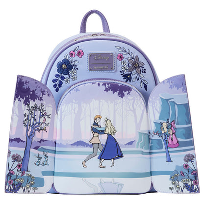 Imagen 2 de Mochila 65Th Anniversary La Bella Durmiente Disney Loungefly 25Cm