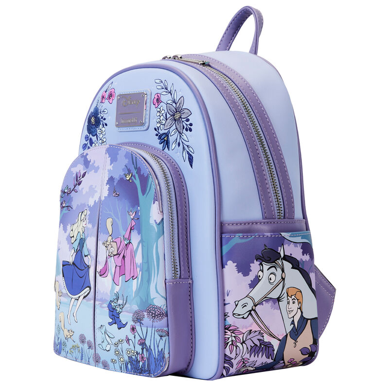 Imagen 3 - Mochila 65Th Anniversary La Bella Durmiente Disney Loungefly 25Cm