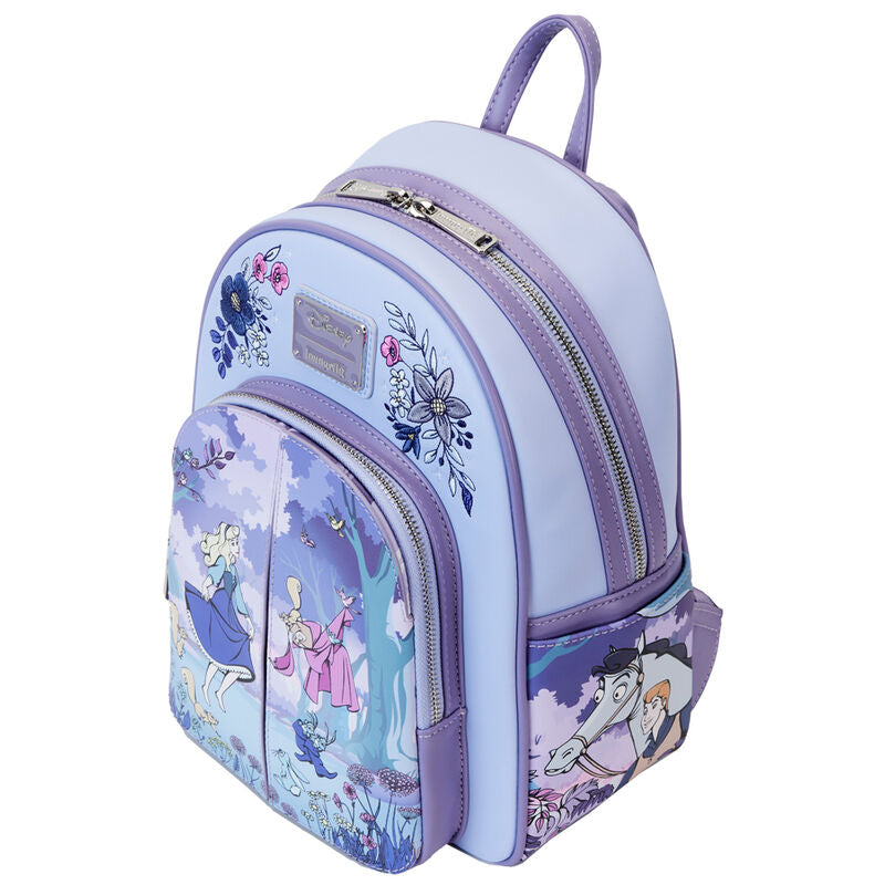 Imagen 4 de Mochila 65Th Anniversary La Bella Durmiente Disney Loungefly 25Cm