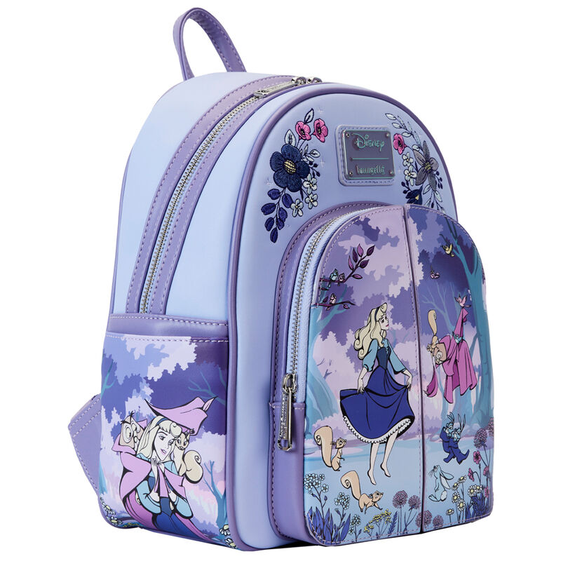 Imagen 5 de Mochila 65Th Anniversary La Bella Durmiente Disney Loungefly 25Cm